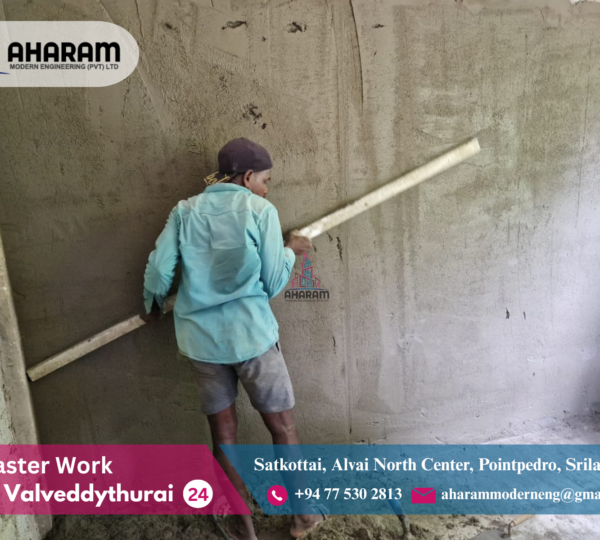 Plaster work